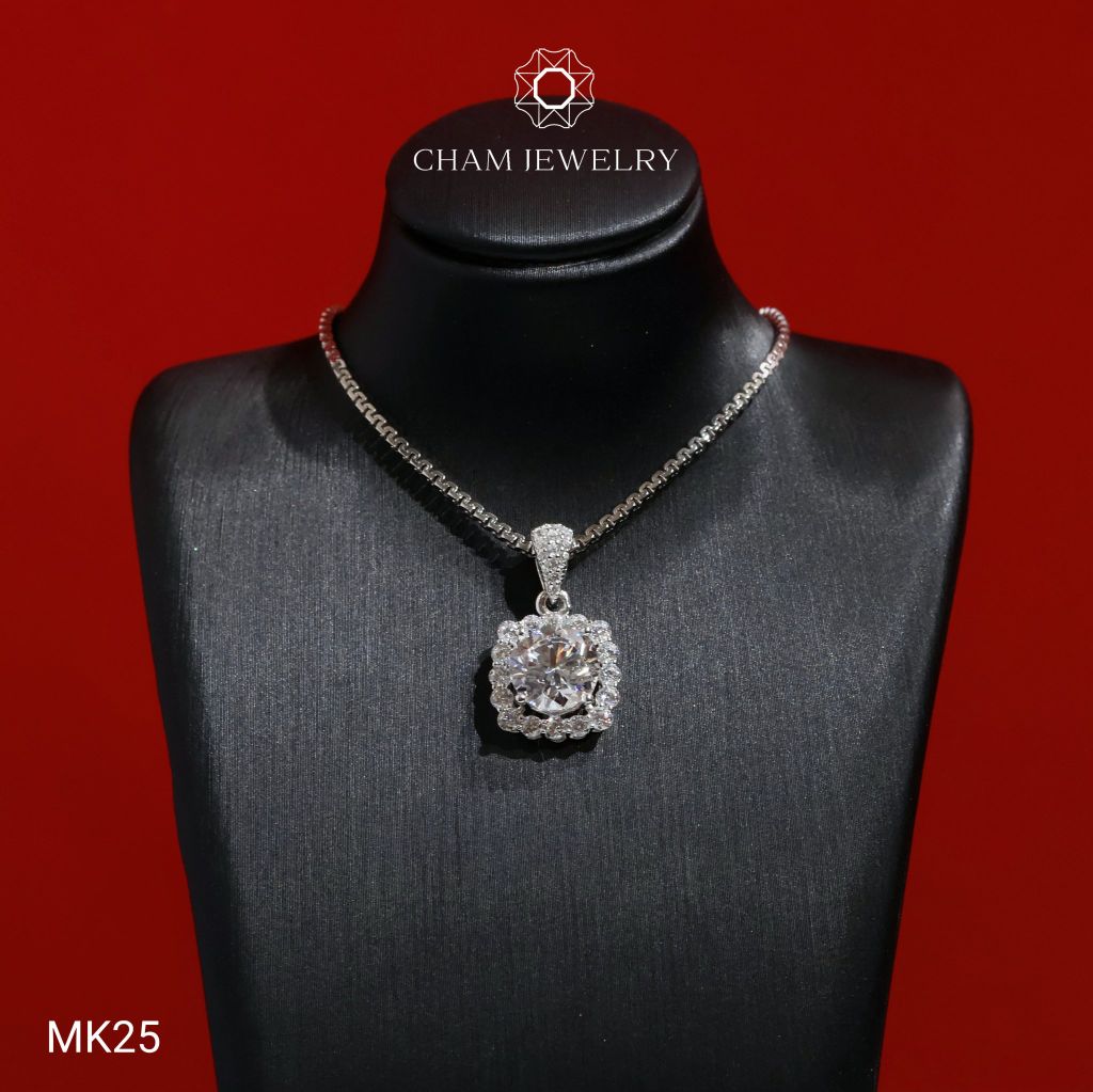 Mặt Dây Chuyền MK25 CHAM JEWELRY Chủ 8.0mm (Barcode TMX1847)