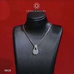 Mặt Dây Chuyền MK35 CHAM JEWELRY, Mặt Giọt Nước, Chủ 5.0mm (Barocde TMX66)
