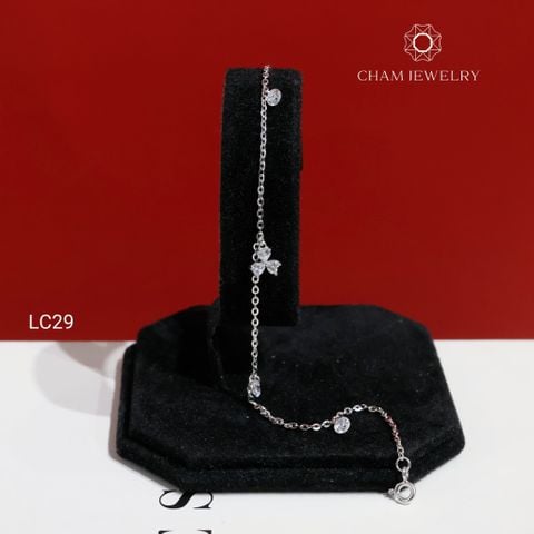 Lắc Chân LC34 CHAM JEWELRY, Lắc Chân Charm Thiên Nga (Barcode CTNC57) .