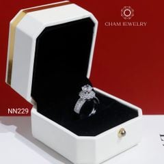 Nhẫn NN229 CHAM JEWELRY, Chủ 6.0mm( Barcode TNN1899).
