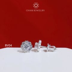 Hoa Tai CHAM JEWWLRY BV04, Chủ 4.5mm