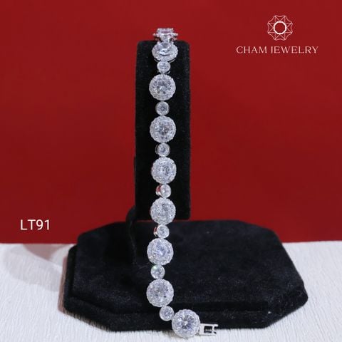 Lắc Tay CHAM JEWELRY LT91, Chủ 6.0mm (Barcode TLT64)