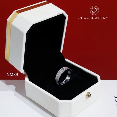 Nhẫn NM89 CHAM JEWELRY, Bản 5.0mm (Barcode CN803795)