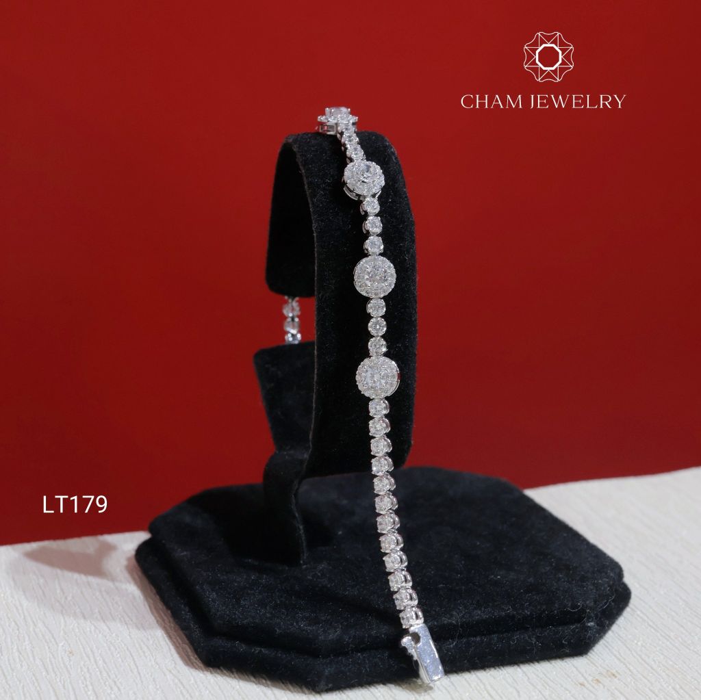 Lắc Tay CHAM JEWELRY LT179, Lắc Trò, Chủ 4.0mm (Barcode TLT1427)