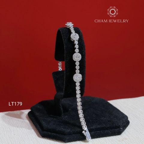 Lắc Tay CHAM JEWELRY LT179, Lắc Trò, Chủ 4.0mm (Barcode TLT1427)