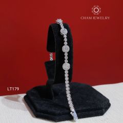 Lắc Tay CHAM JEWELRY LT179, Lắc Trò, Chủ 4.0mm (Barcode TLT1427)