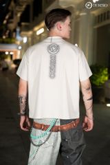 Tee Drippin Boxy Rhinestone 100% Cotton-Sorona 280g