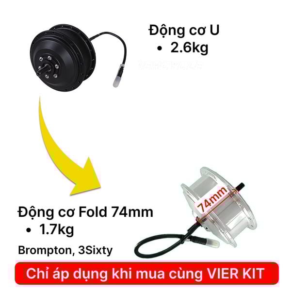  Gói nâng cấp động cơ Brompton 