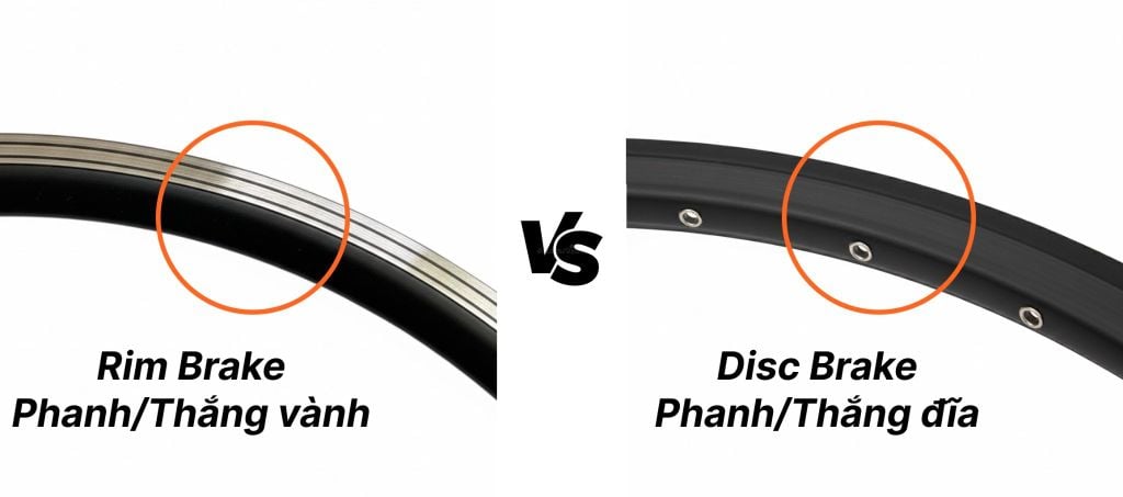  Bộ vành và căm tiêu chuẩn 