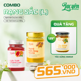  COMBO RẠNG SẮC - Nghệ Mật Ong Sachi + Gấc Chanh Dây + Kèm Quà Tặng 