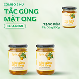  Combo 2 Hủ Tắc Gừng Mật Ong Kèm Quà Tặng 