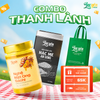 COMBO THANH LÀNH - Nghệ Mật Ong Sachi + Hắc Mè An Cung 
