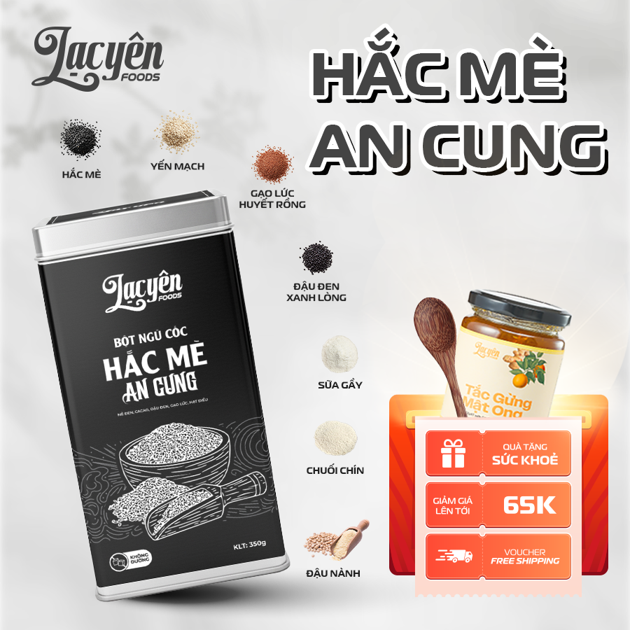 米・雑穀・粉類 phuong dung hac Lạc Yên Foods - Thức Quà Ngon - Cho Sức Khỏe - Từ Thiên Nhiên