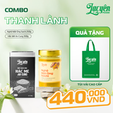  COMBO THANH LÀNH - Nghệ Mật Ong Sachi + Hắc Mè An Cung 