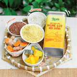  COMBO THUẦN MỘC -  Hắc Mè An Cung + Nghệ Lứt Mộc Dưỡng 