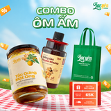  COMBO ÔN ẤM - Tắc Gừng Mật Ong + Chiết Xuất Gừng Xuyên Khung + Kèm Quà Tặng 