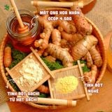  COMBO THANH LÀNH - Nghệ Mật Ong Sachi + Hắc Mè An Cung 