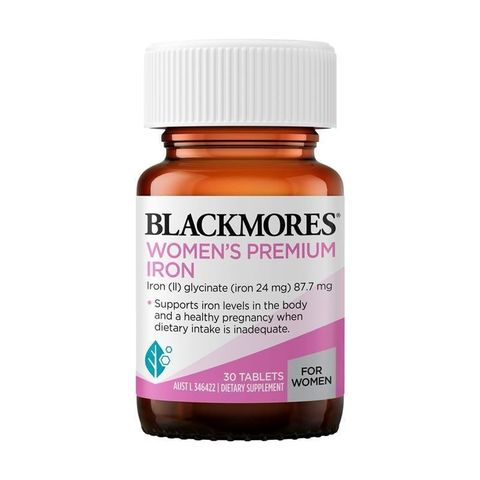 Blackmores Womens Premium Iron 30 viên