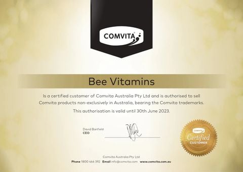 Viên ngậm Comvita Manuka Honey with Propolis (Chanh và Mật ong) 12 viên