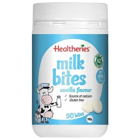 Healtheries Sữa Bites Vani 50 Bites 190g