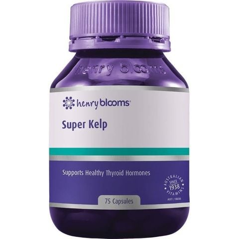 Henry Blooms Super Kelp 600mg 75 Viên