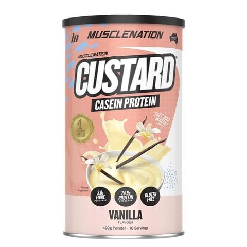 Bột Custard Protein Muscle Nation 400g