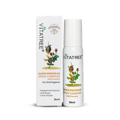 Xịt phức hợp Vitatree Super Propolis với mật ong 30ml