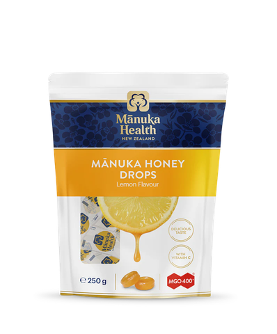 Viên ngậm Manuka Health Manuka Honey Drops vị chanh 250g