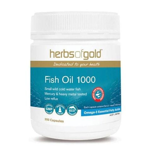 Viên nang Herbs of Gold Triple Strength Omega3 150 viên