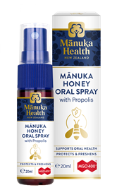 Manuka Health Xịt Miệng Mật Ong Manuka Với Keo Ong 20mL