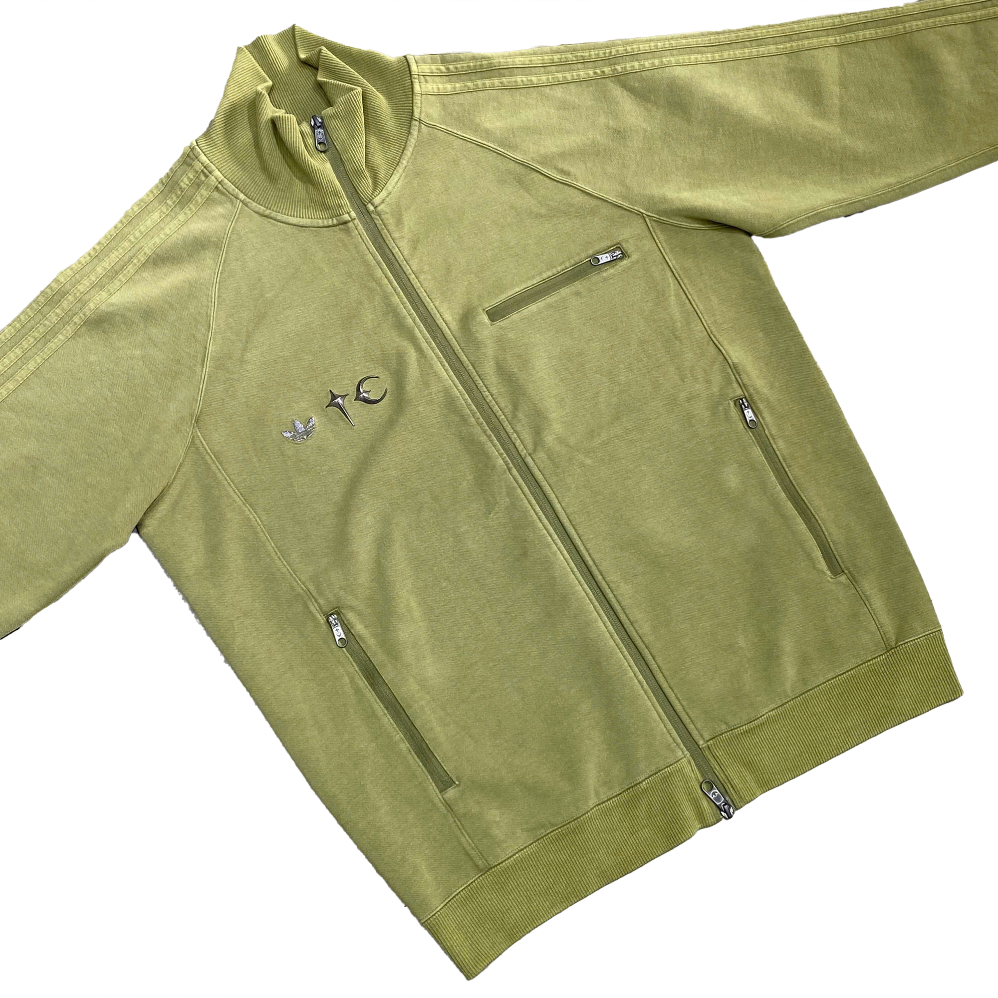  ADIDAS X THUG CLUB TRACK TOP FOCUS OLIVE 