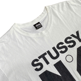  STUSSY NO.4 WHITE 