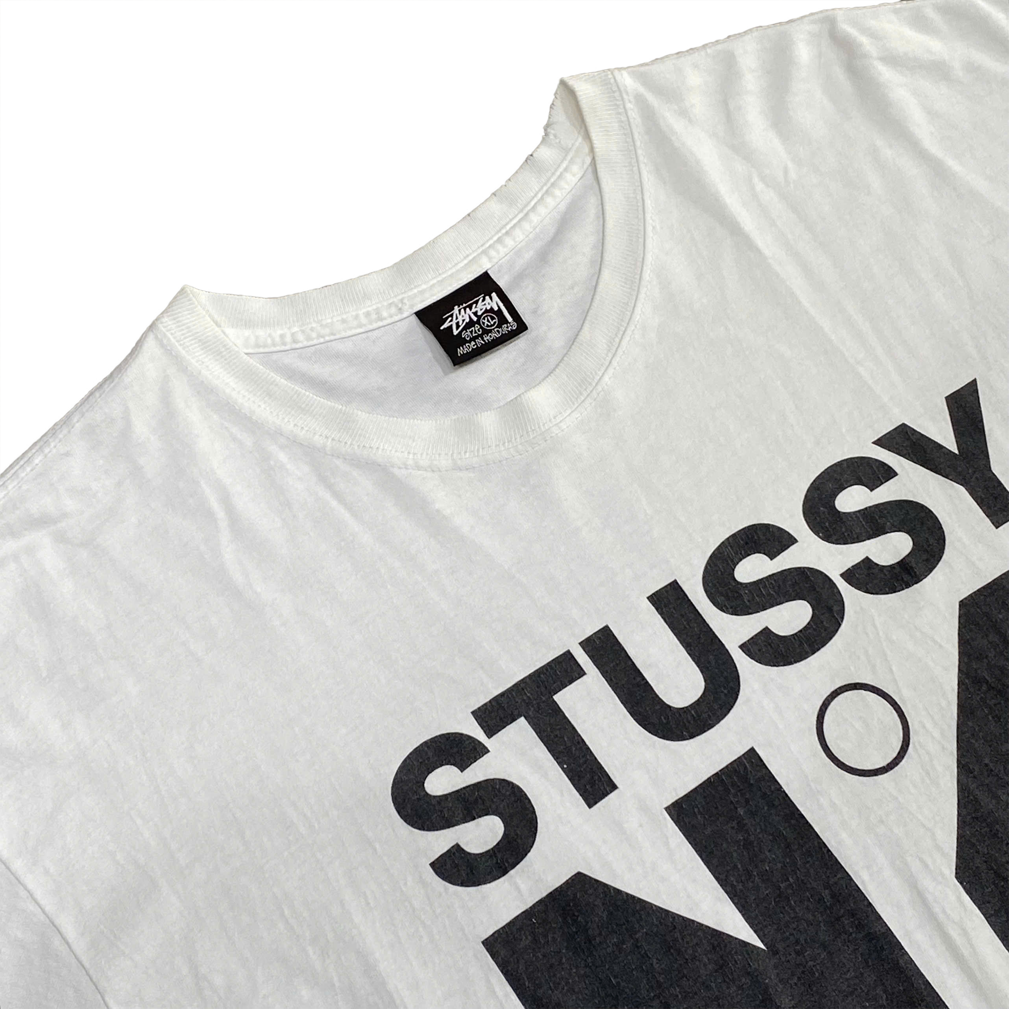  STUSSY NO.4 WHITE 
