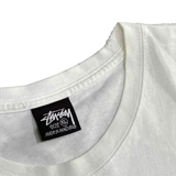  STUSSY NO.4 WHITE 