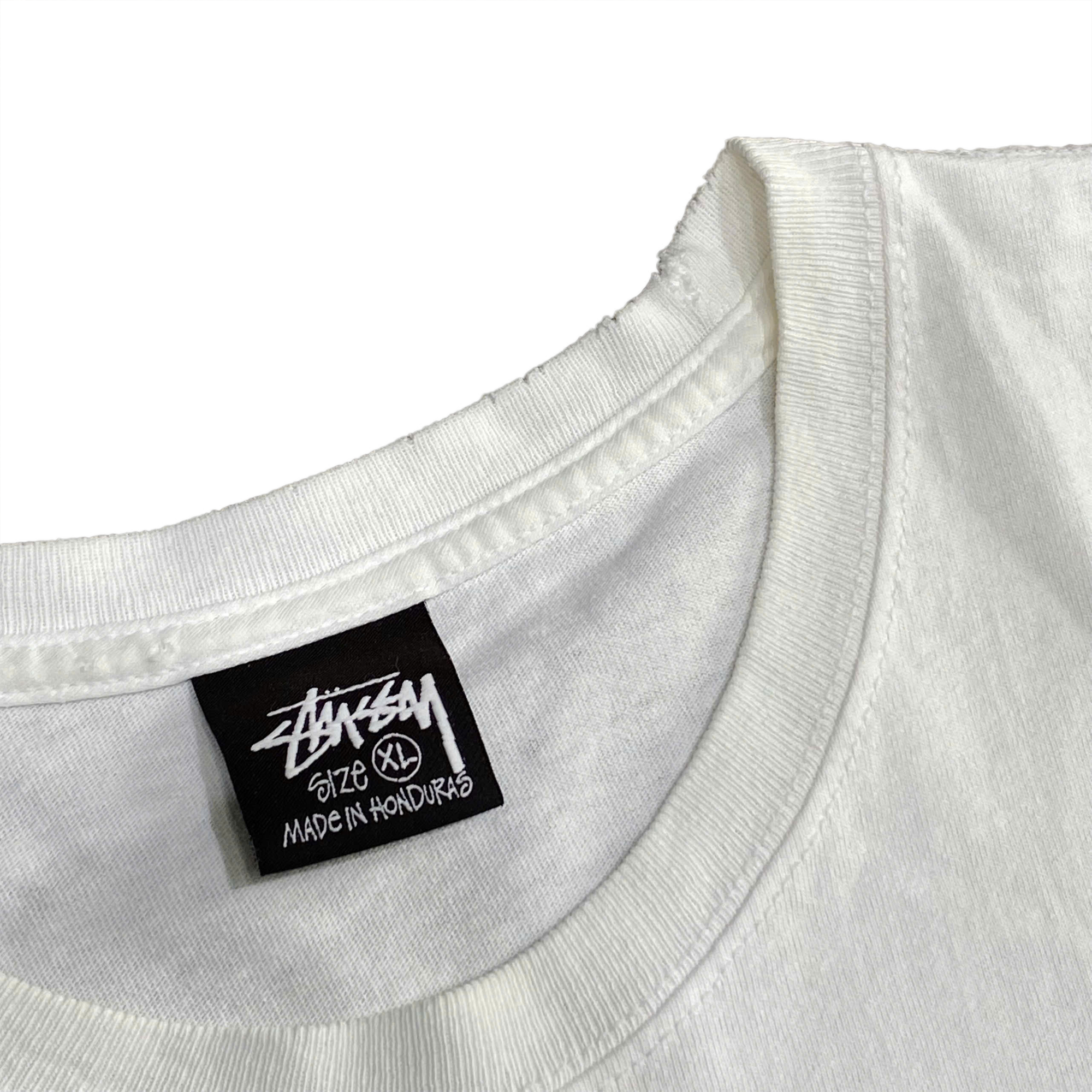  STUSSY NO.4 WHITE 