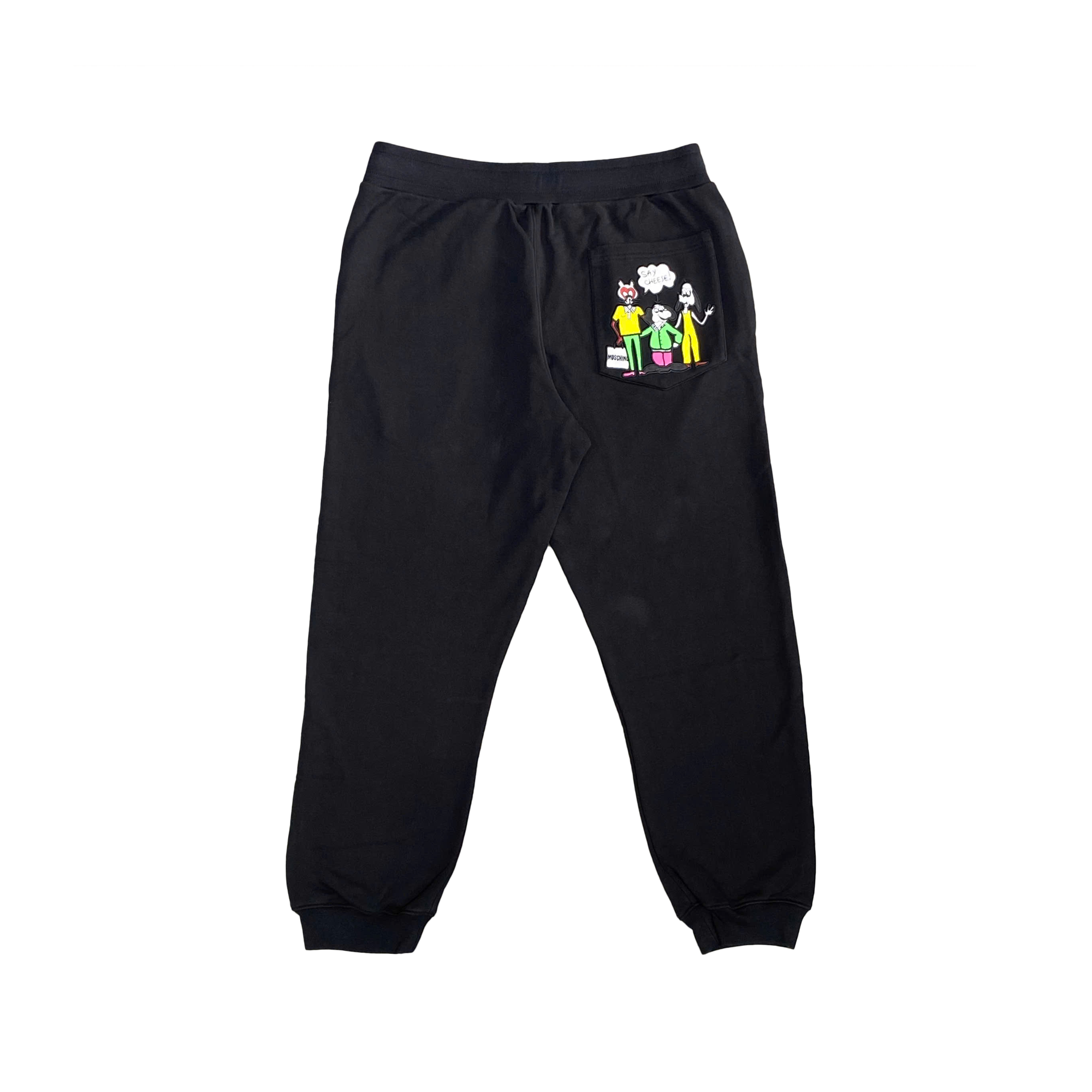  MOSCHINO BLACK PAINTS A03550228 