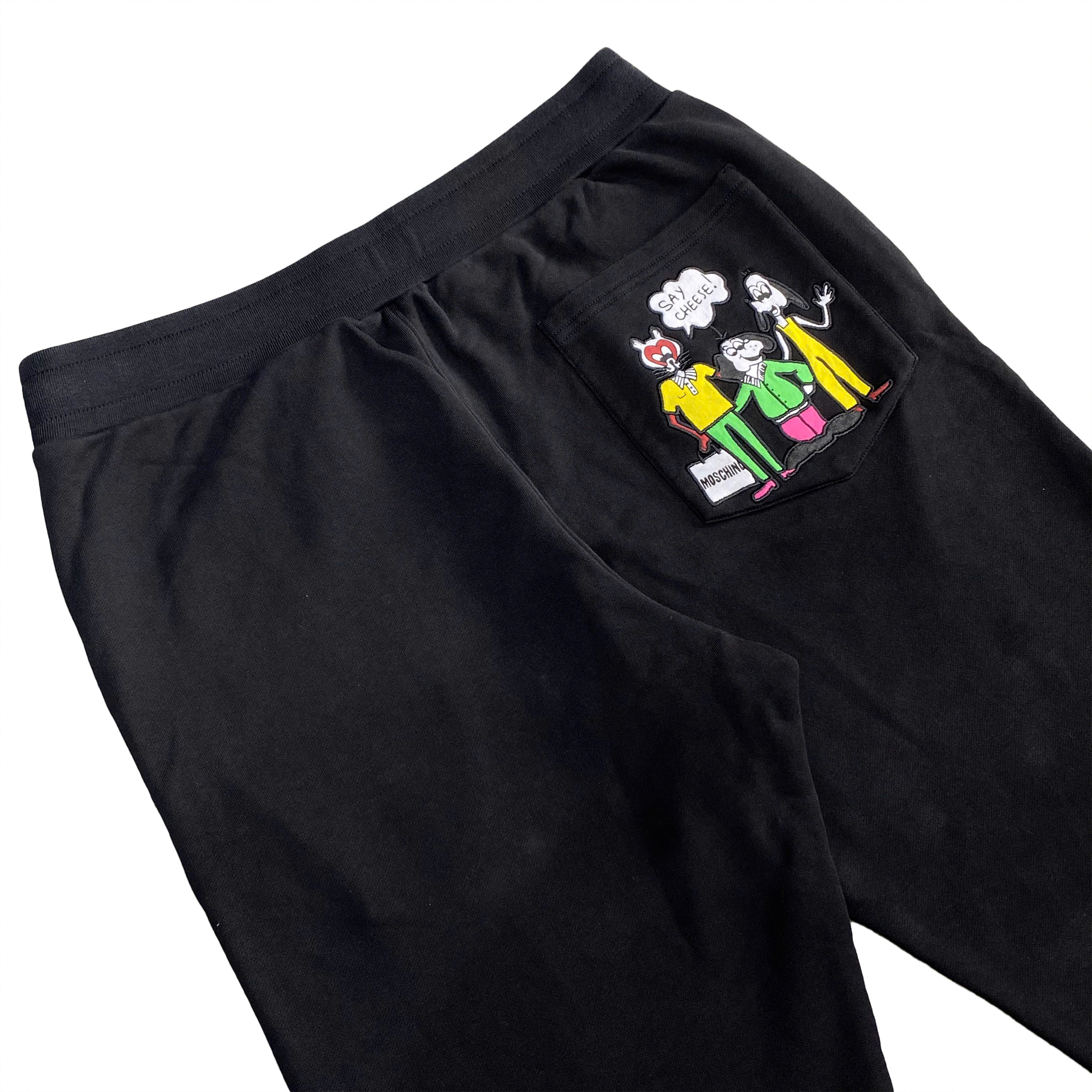  MOSCHINO BLACK PAINTS A03550228 