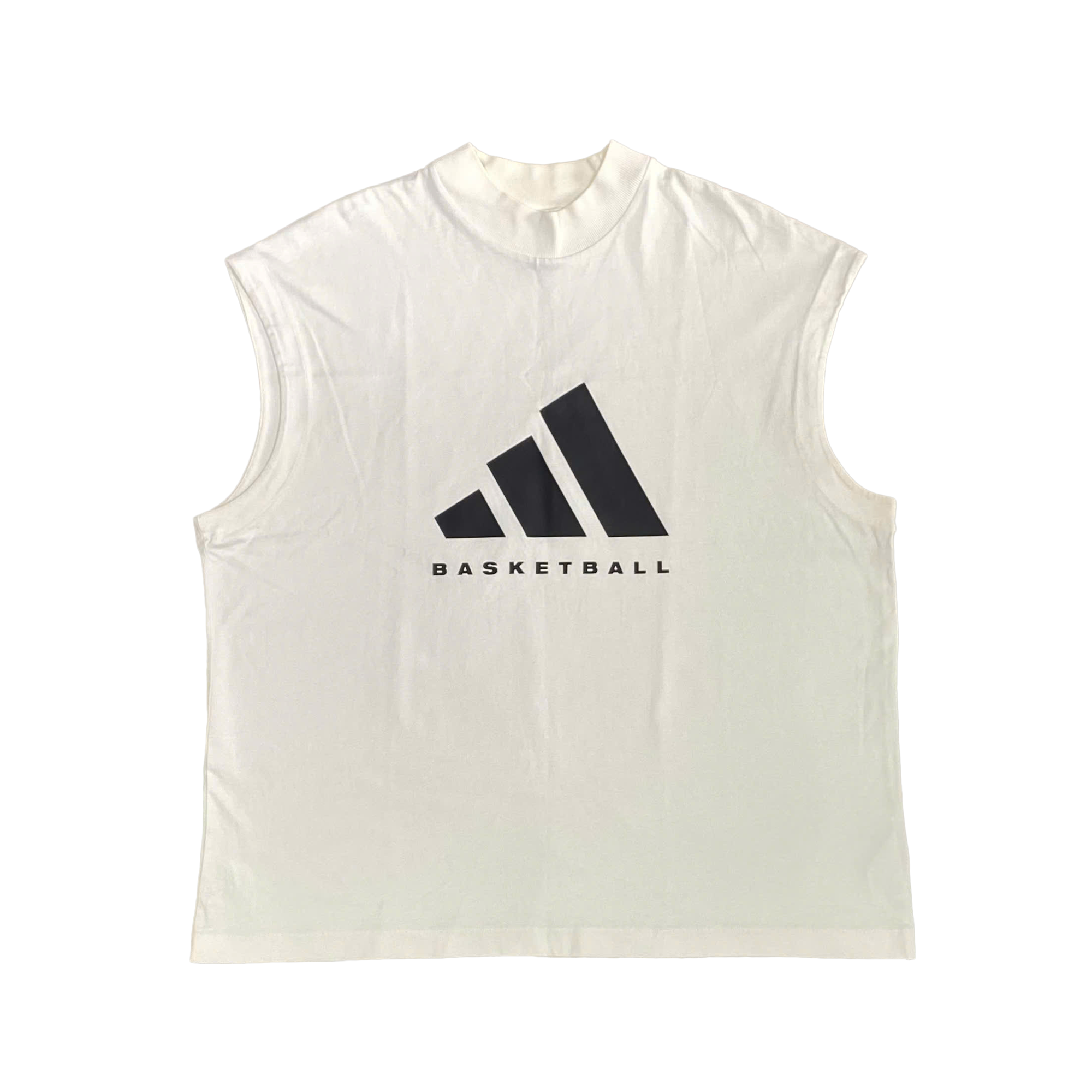  ADIDAS BASKETBALL ON TANK TOP WHITE - ONE CTN SL 