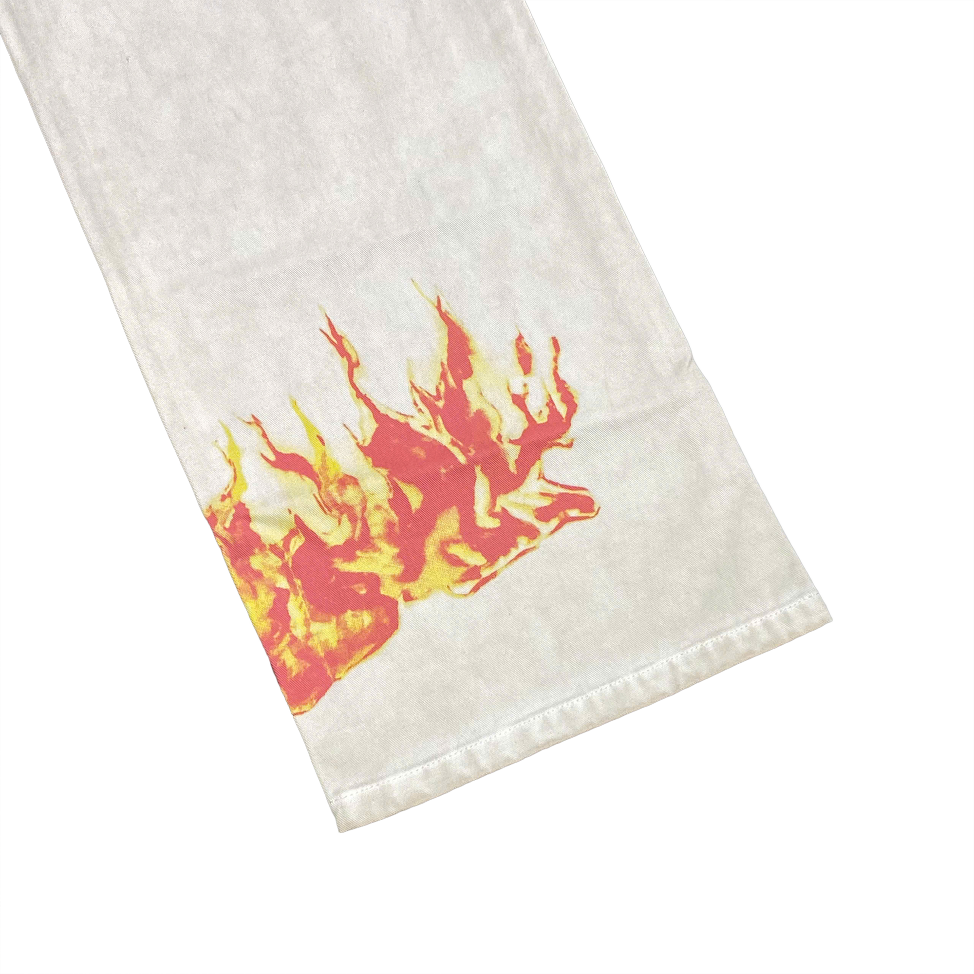  TRAVIS SCOTT CACTUS JACK FOR FRAGMENT PAINTERS IMAGINATION PANT WHITE 