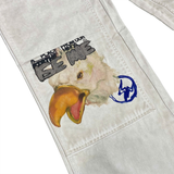  TRAVIS SCOTT CACTUS JACK FOR FRAGMENT PAINTERS IMAGINATION PANT WHITE 