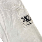  TRAVIS SCOTT CACTUS JACK FOR FRAGMENT PAINTERS IMAGINATION PANT WHITE 