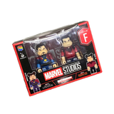  BEARBRICK MARVEL 100% KEYCHAIN SET F 