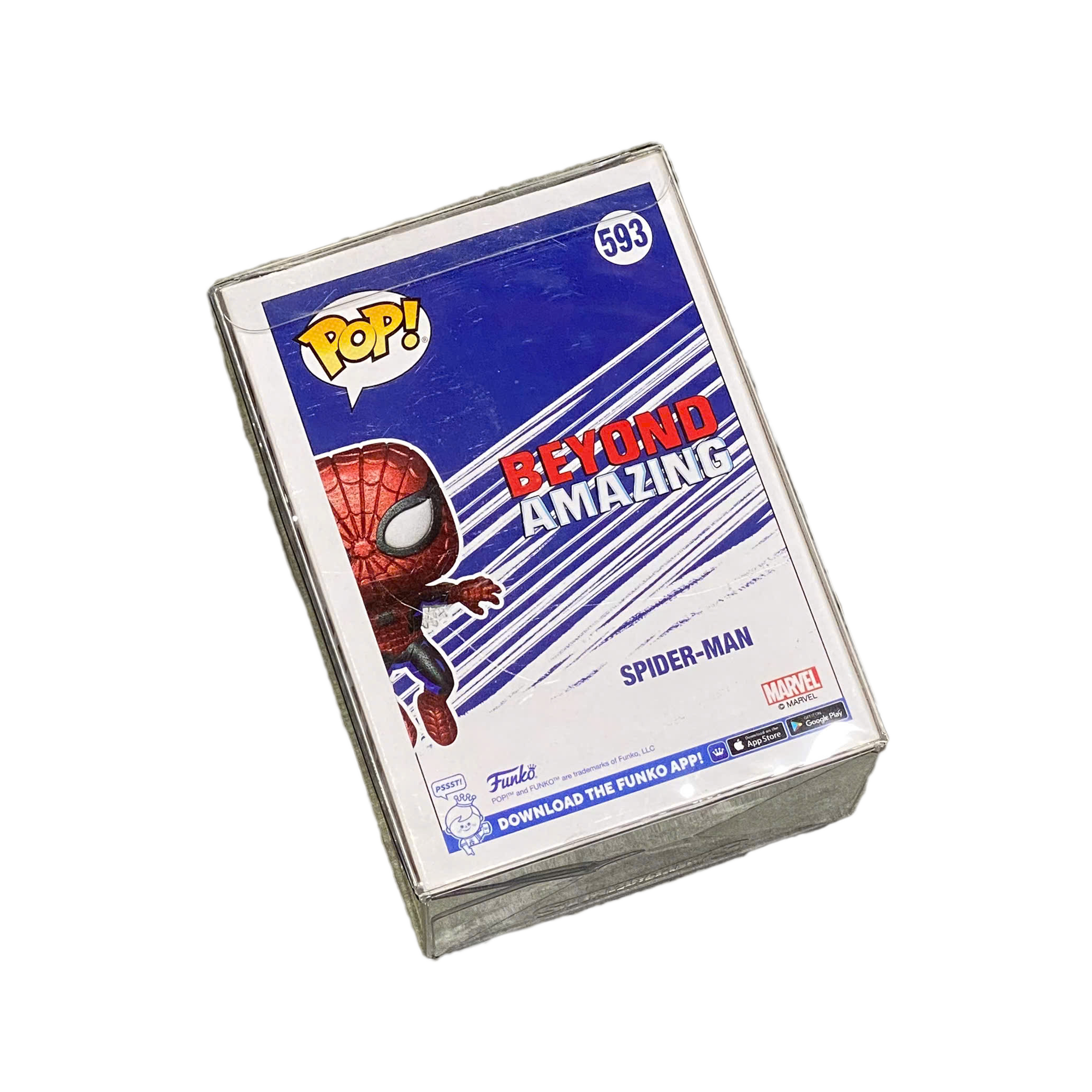  FUNKO POP MARVEL SPIDER-MAN DIAMOND GLITTER #593 
