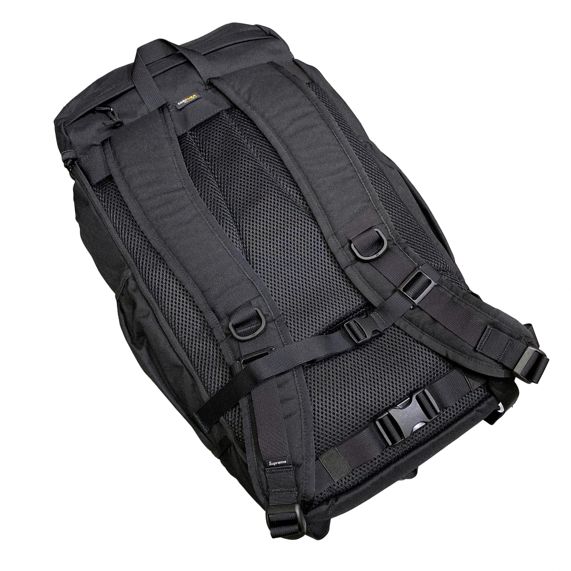  SUPREME LOGO BACKPACK BLACK FW24 