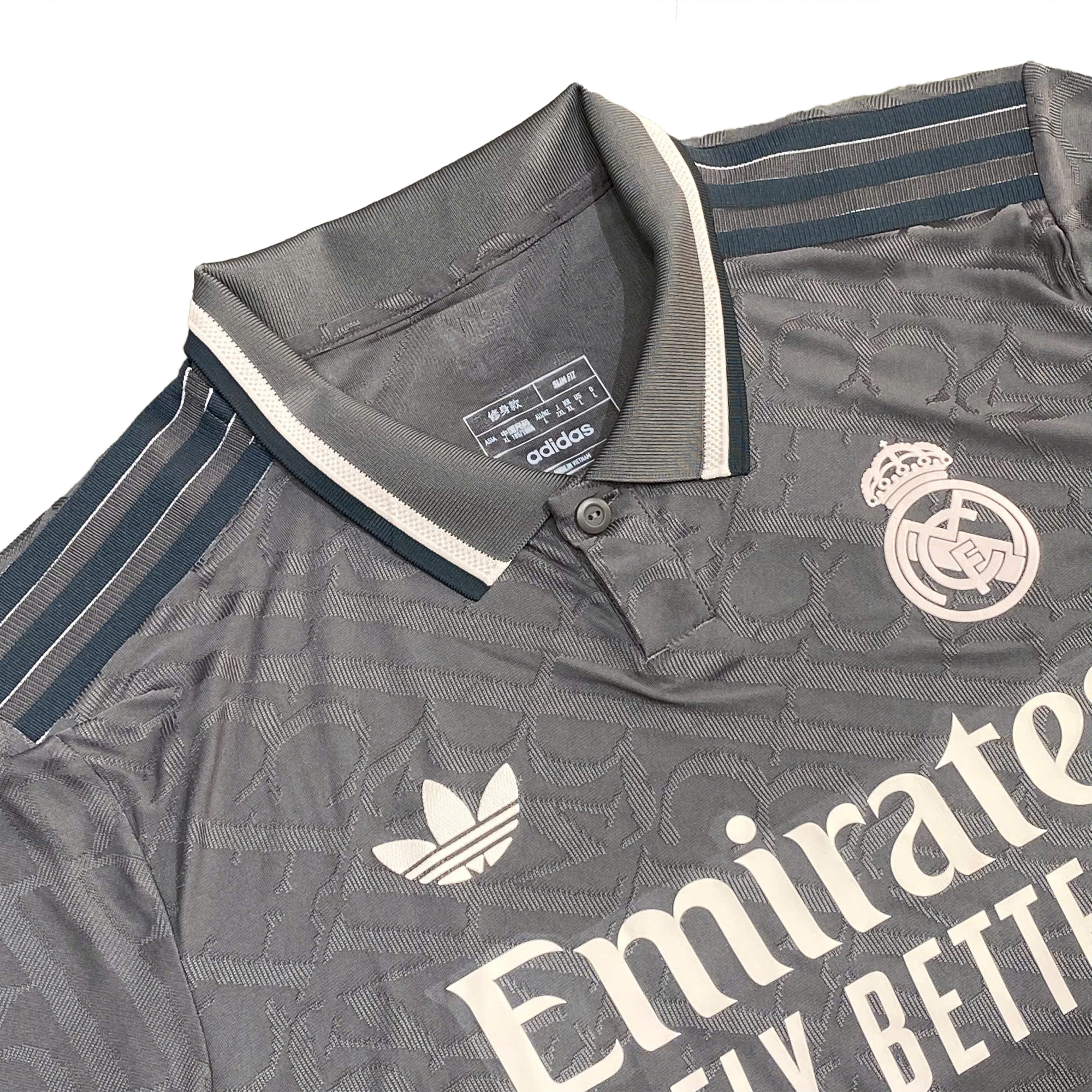  NEW ADIDAS REAL MADRID 24/25 AUTHENTIC THIRD JERSEY IY1761 