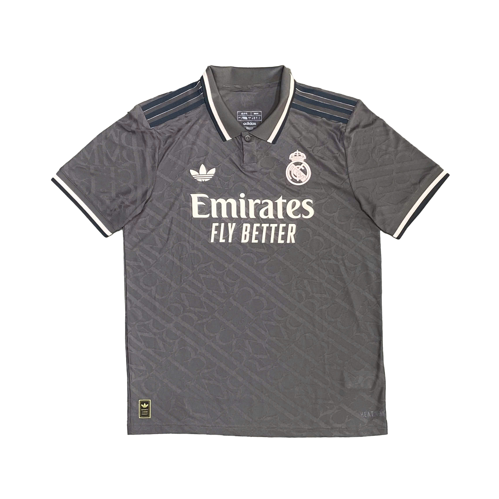  NEW ADIDAS REAL MADRID 24/25 AUTHENTIC THIRD JERSEY IY1761 
