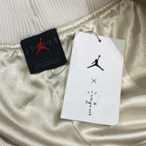  AIR JORDAN X TRAVIS SCOTT PAISLEY SHORT LIGHT BROWN 