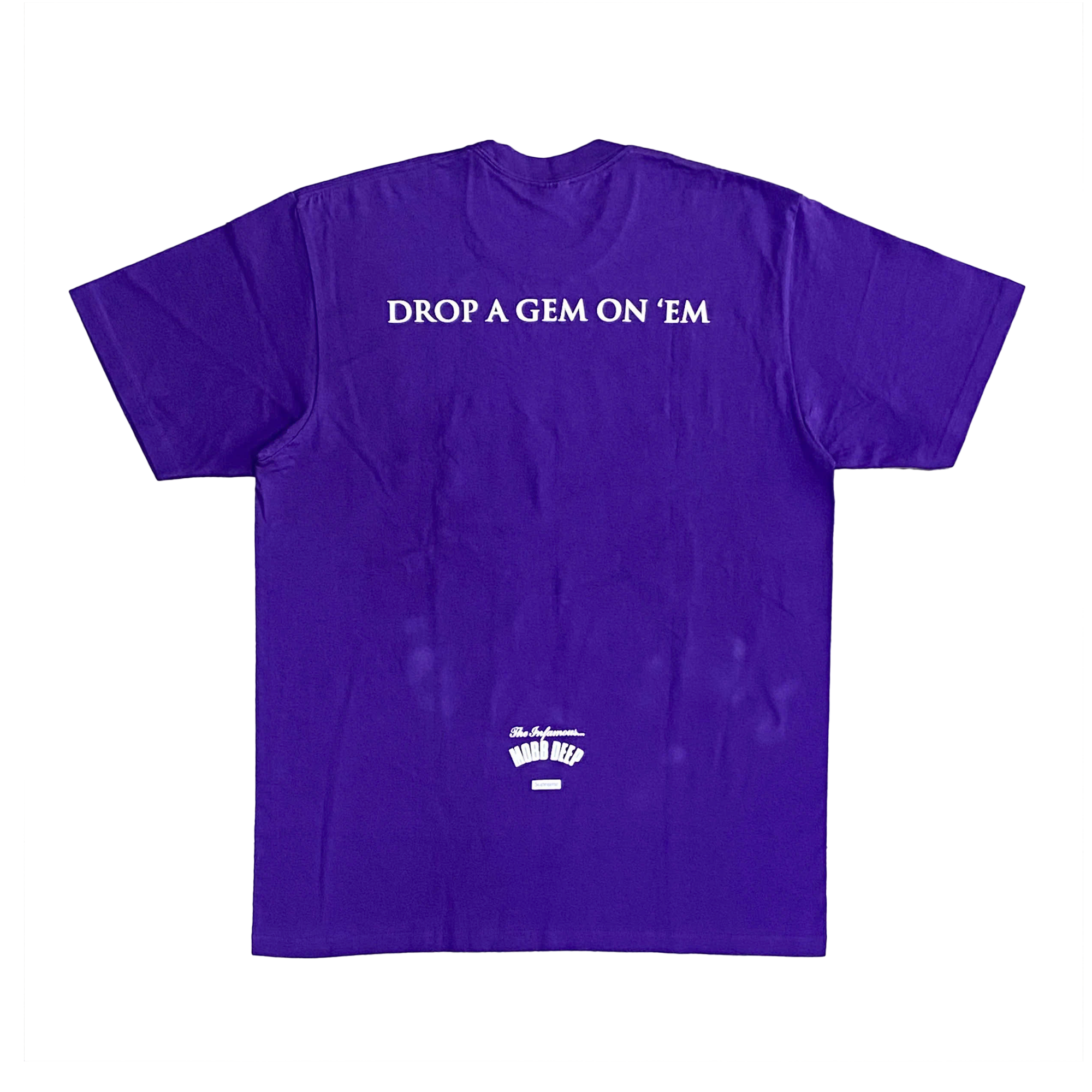  SUPREME MOBB DEEP DRAGON TEE PURPLE 