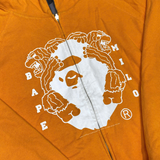  BAPE CAMO ORANGE KONG ZIP HOODIE A BATHING BAPE APE NIGO 