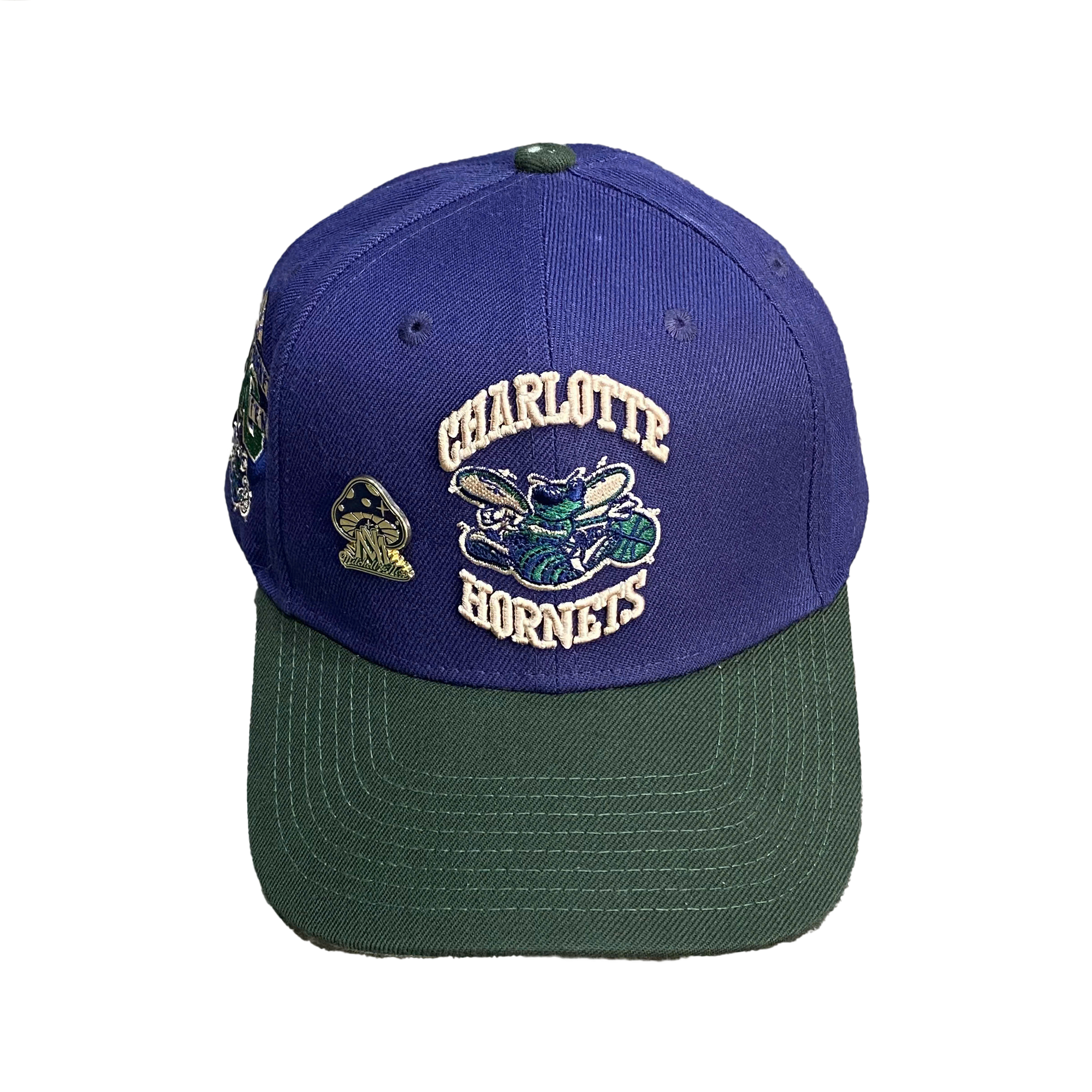  MITCHELL & NESS VINTAGE NBA LOGO CHARLOTTE HORNEST 